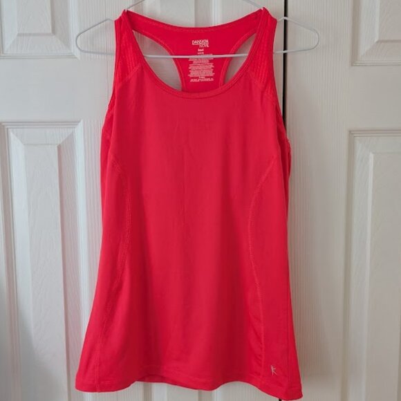 DANSKIN Racerback Athletic Top, size Medium, Tangerine - Picture 1 of 6